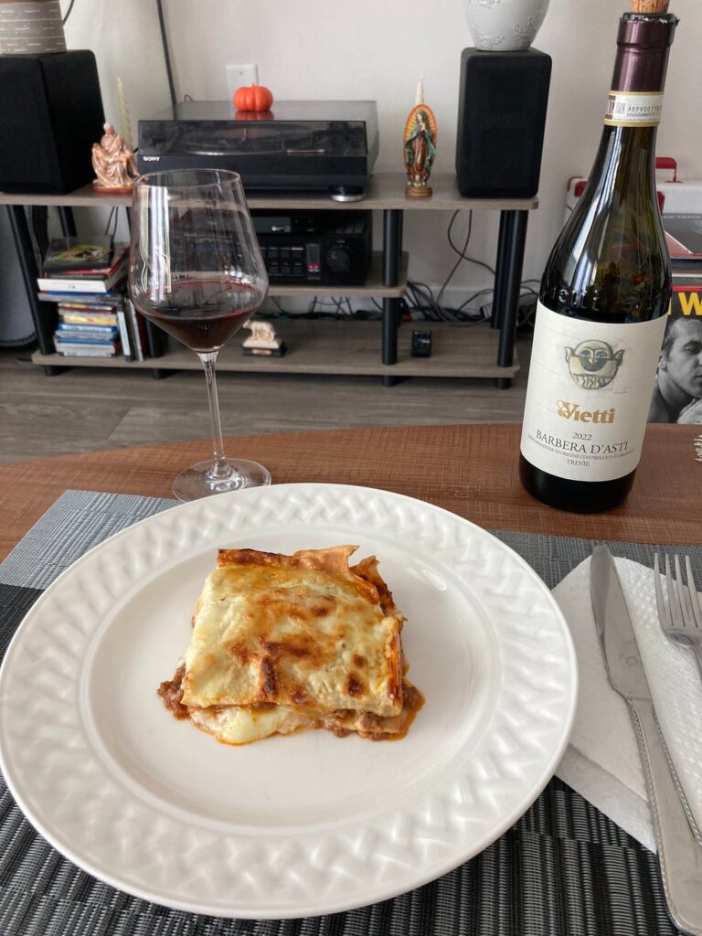 Lasagna lunch