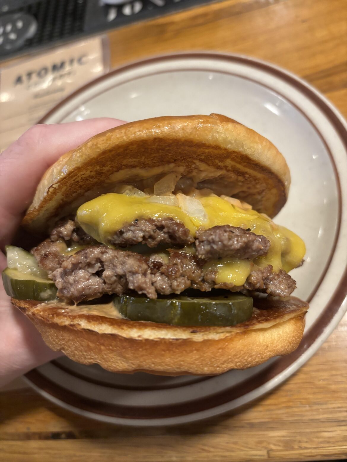 The Lights Out Burger. Denver, CO