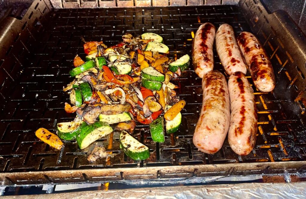 Power outage dinner.