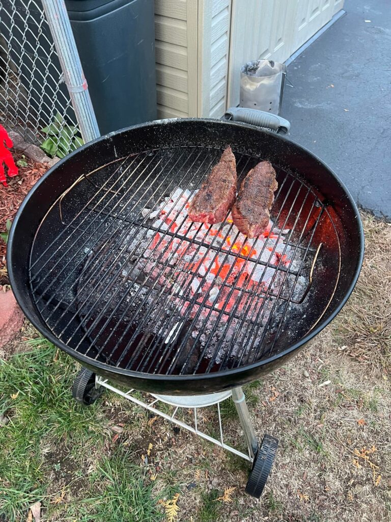 Chuck strips for tonight’s dinner