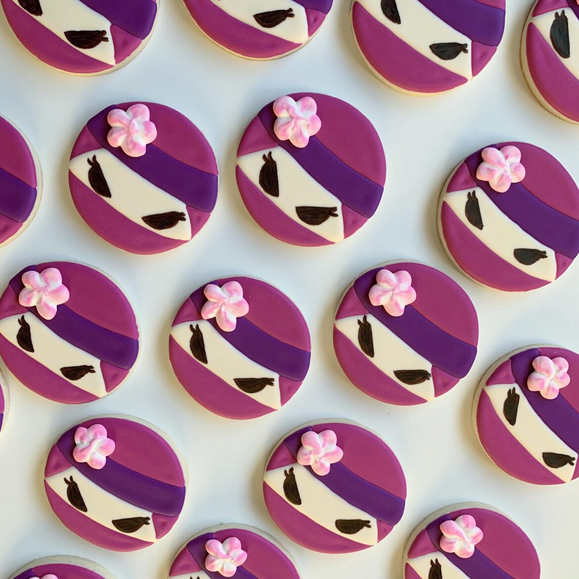 One of my favourite sets- girly ninjas!