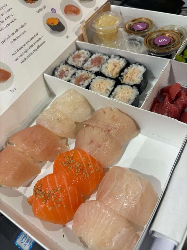 Sugarfish for a quick dinner