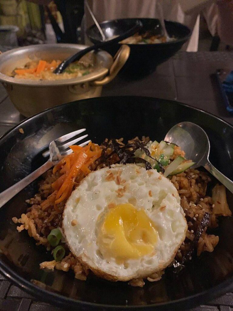 beef kimchi fried rice I had for dinner