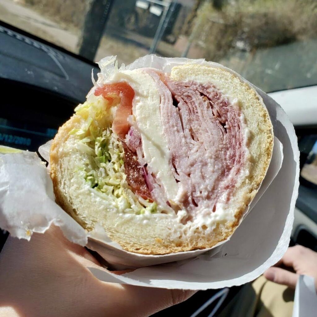 salami, capicola, ham, Provolone, LTO, mayo, olive oil, & red wine vinegar.