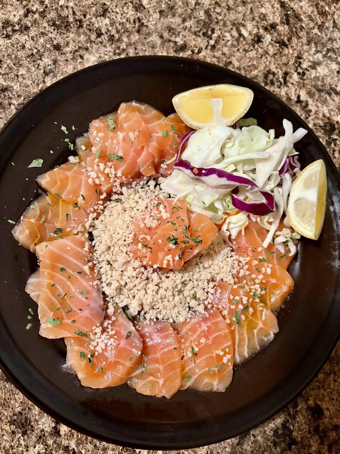 First sashimi plate First sashimi plate