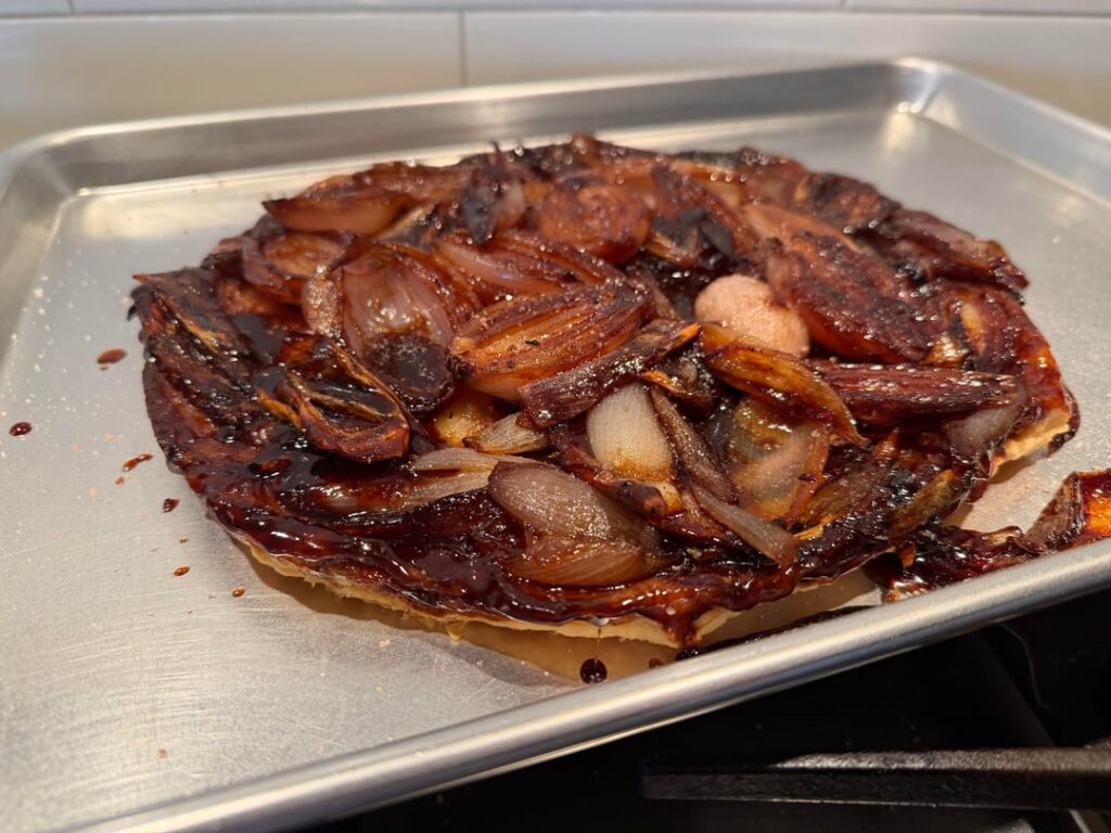 Bro just show me your onions: I tried the shallot tarte tatin!