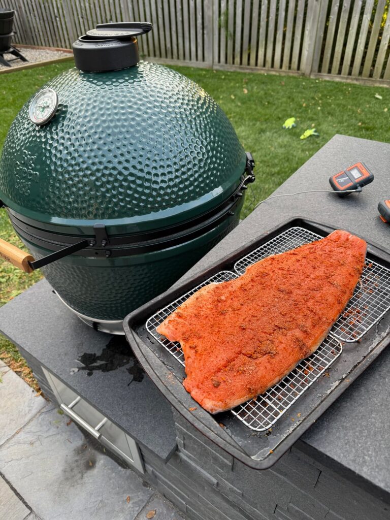 Salmon on the Egg.