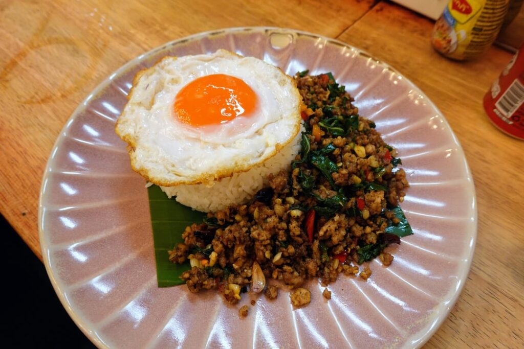 Ate Carolina Reaper Pad Gaprao at GAPOW TAPAE, Bangkok Ate Carolina Reaper Pad Gaprao at GAPOW TAPAE, Bangkok