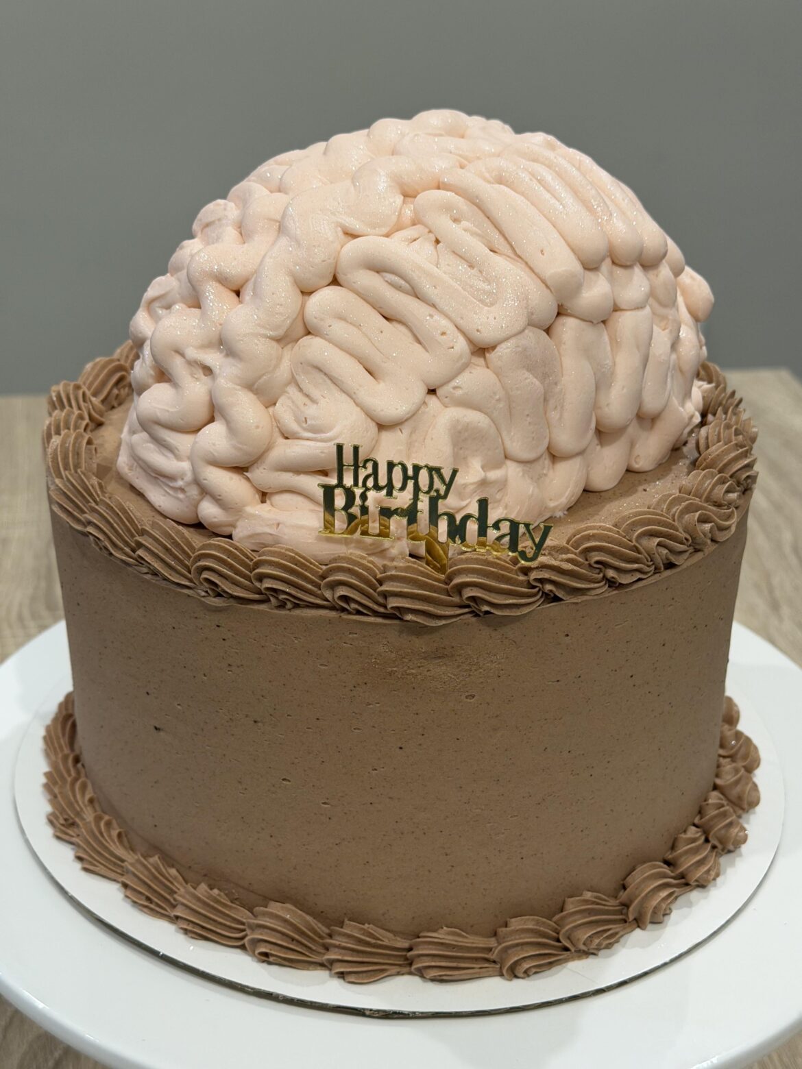birthday cake fit for a neurologist