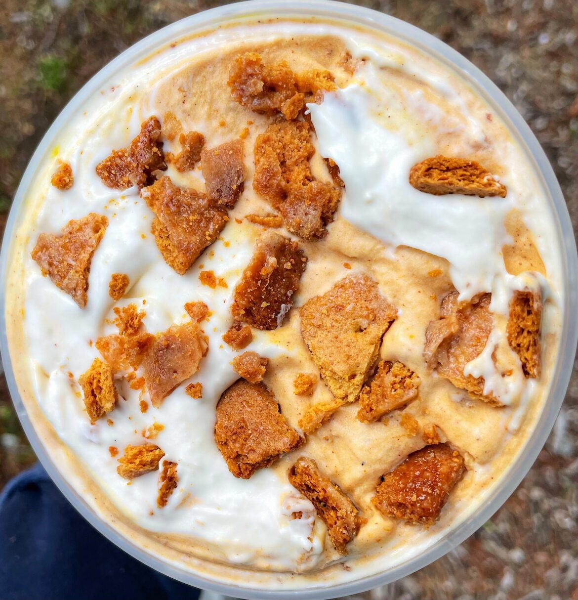 Today I made: Pumpkin Cheesecake ice cream