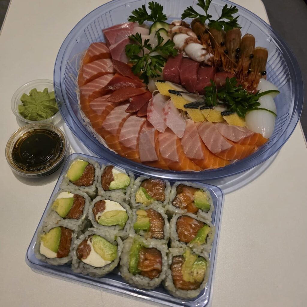 $87 CAD worth of sushi