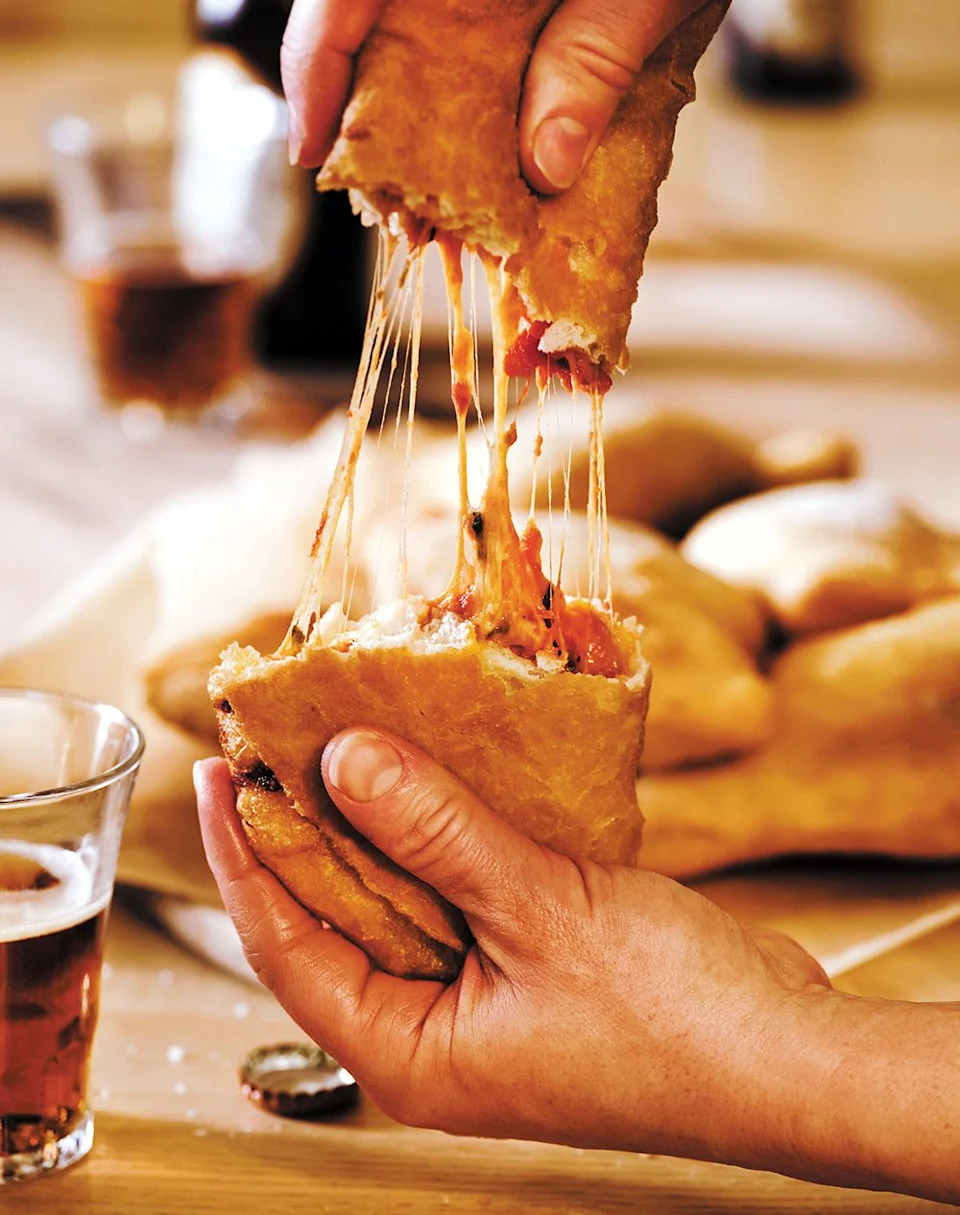  Making panzerotti (fried pizza pockets) every Friday is the highlight of Cosimo Mammoliti’s week.