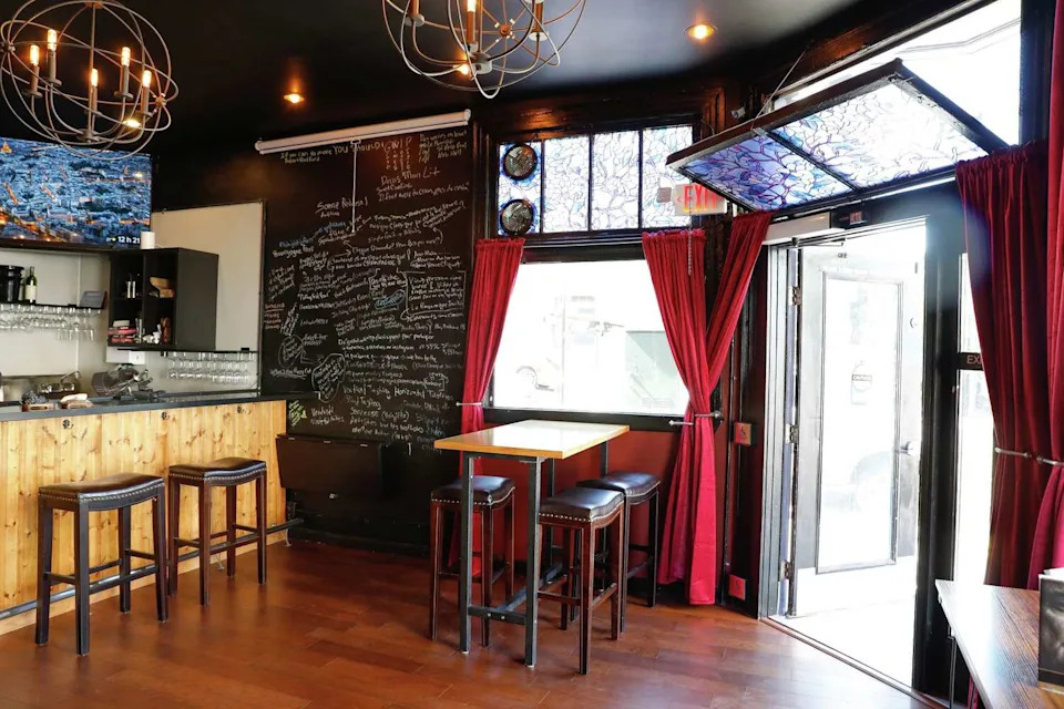 Chez Brando, a new French-influenced wine bar, is preparing to open in San Francisco's North Beach neighborhood. (Lea Suzuki/S.F. Chronicle)