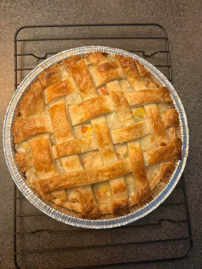 Chicken pot pie 🥧