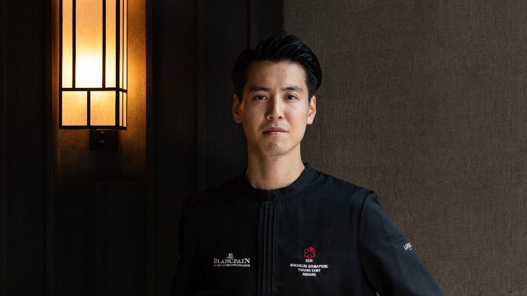 Kazuki Arimoto Wins MICHELIN Guide Singapore’s Young Chef Award 2025