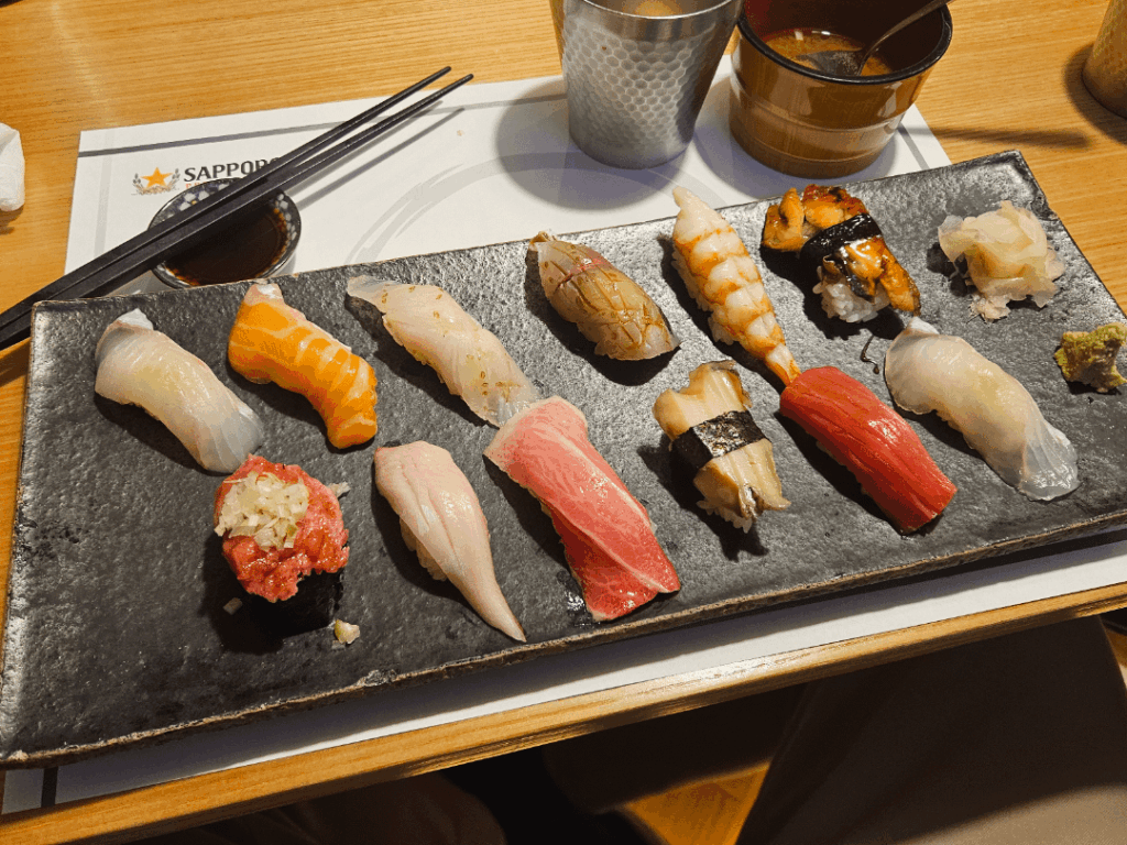 Sushi in Seoul, South Korea!