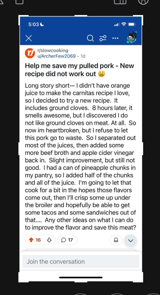 Update on pulled pork— successfully saved! Update on pulled pork— successfully saved!