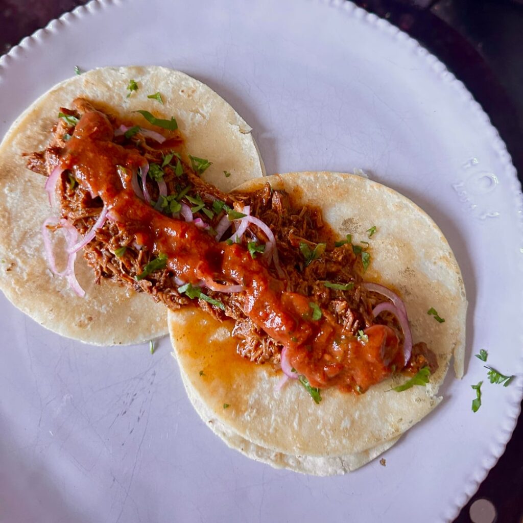 Eight hour pork Cochinita pibil