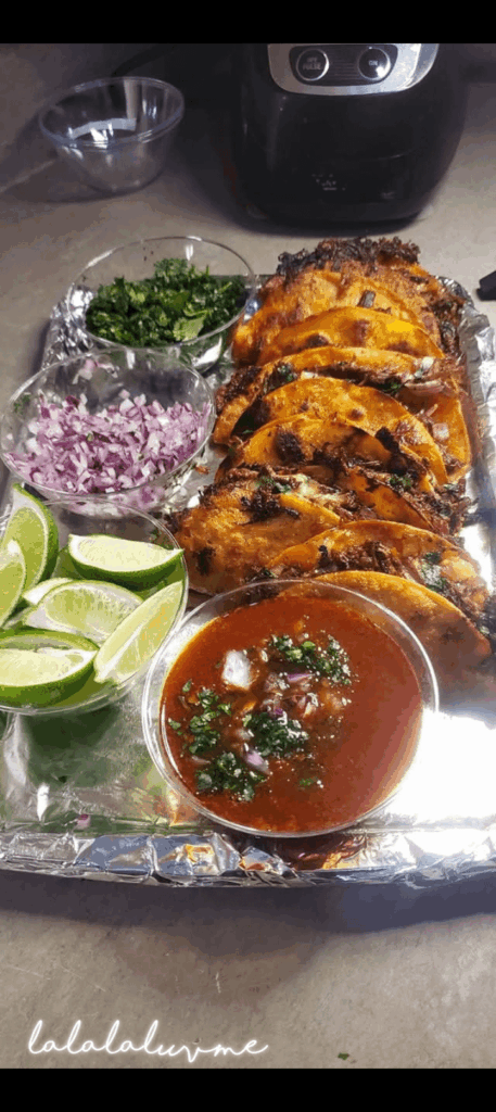 [Homemade] Birria Tacos