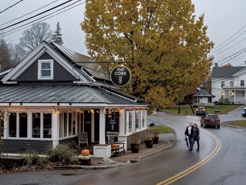 Breakfast, Lunch and Dinner in Stowe Village