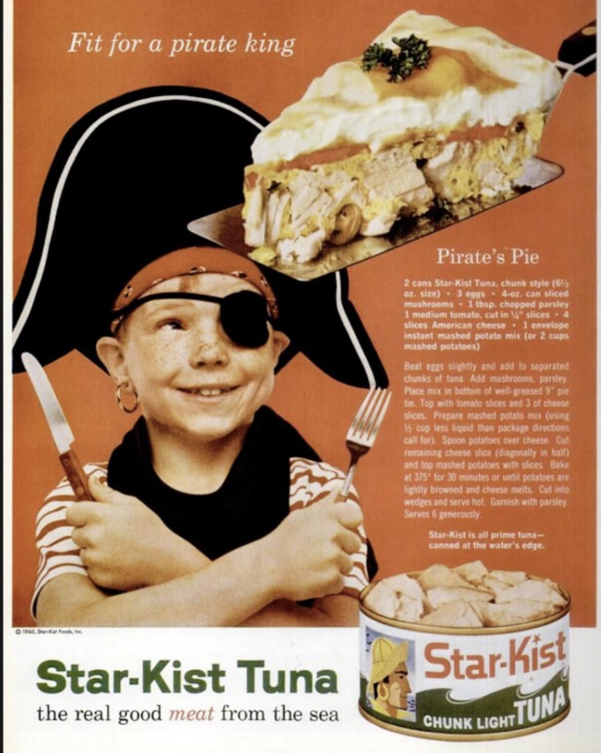 Star-Kist Tuna Pirate’s Pie C.1961