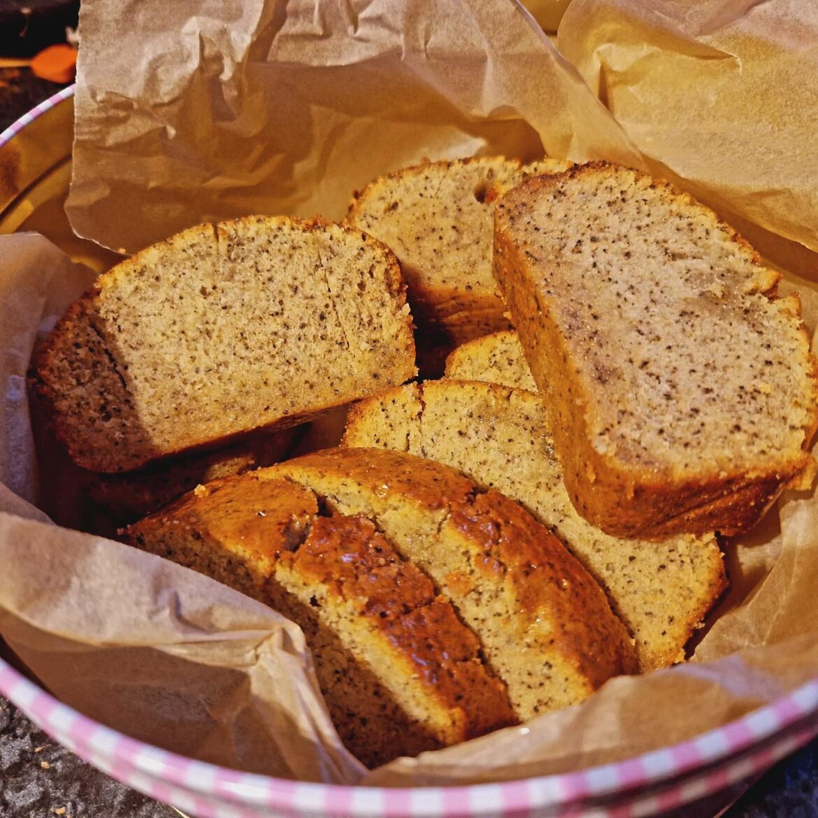 Homemade Earl Grey Tea Cake with Honey-Lemon Syrup