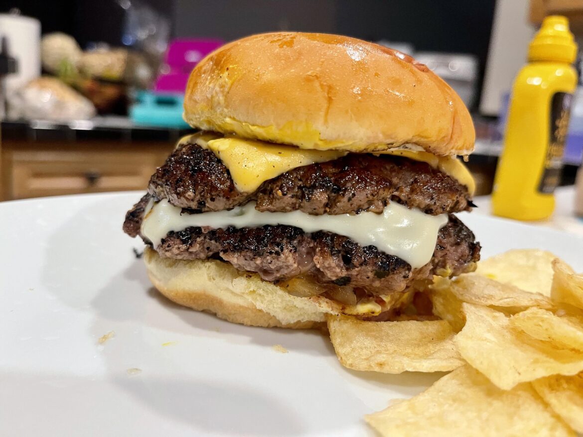 Onions, mustard, and cheese