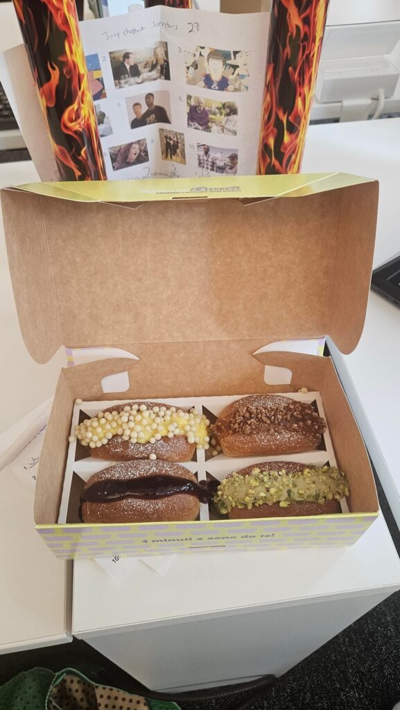 Pastries for Minuto Bauli in Union Square