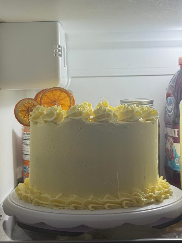 New to the cake world, made my own birthday cake! New to the cake world, made my own birthday cake!