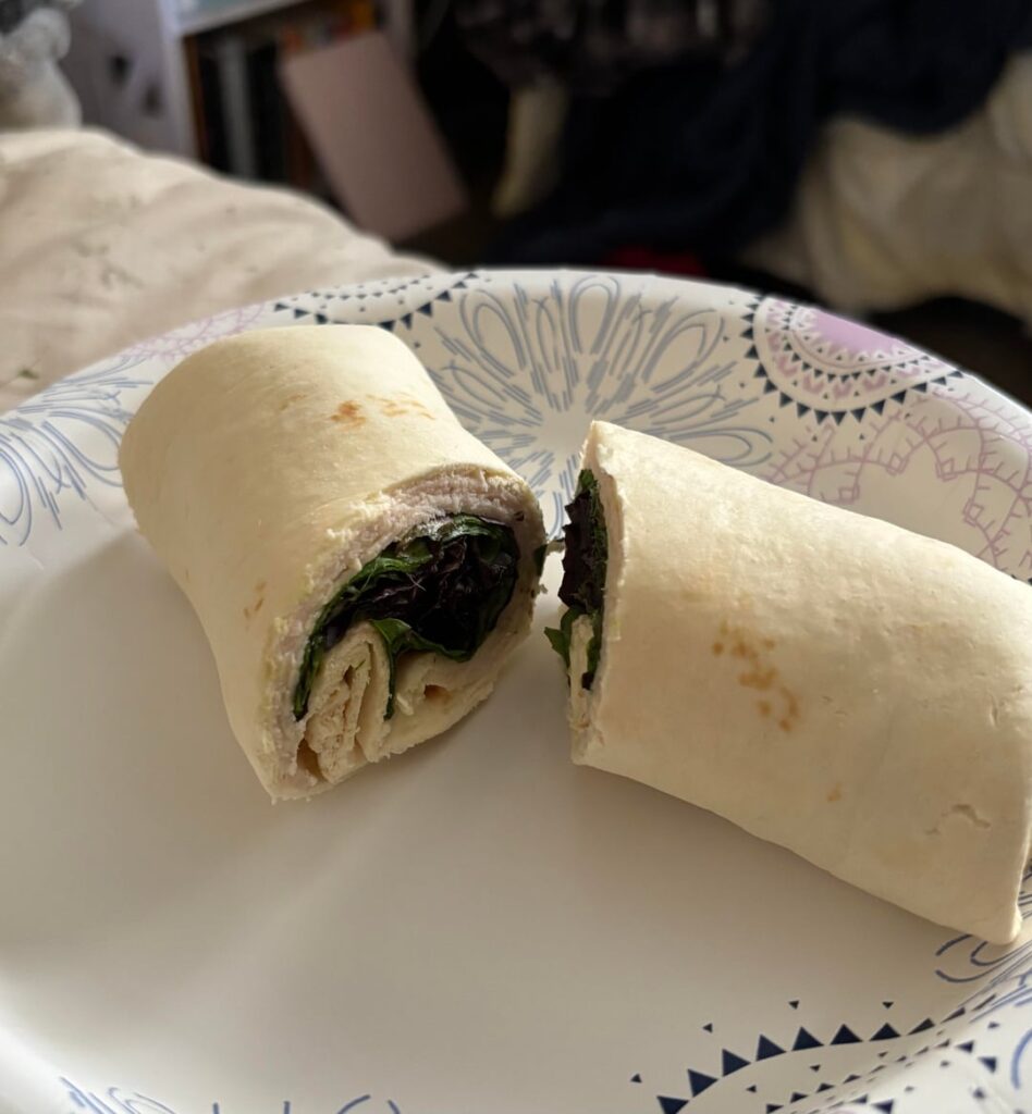 my fav lunch 123 cals 15g protein and 12g fiber