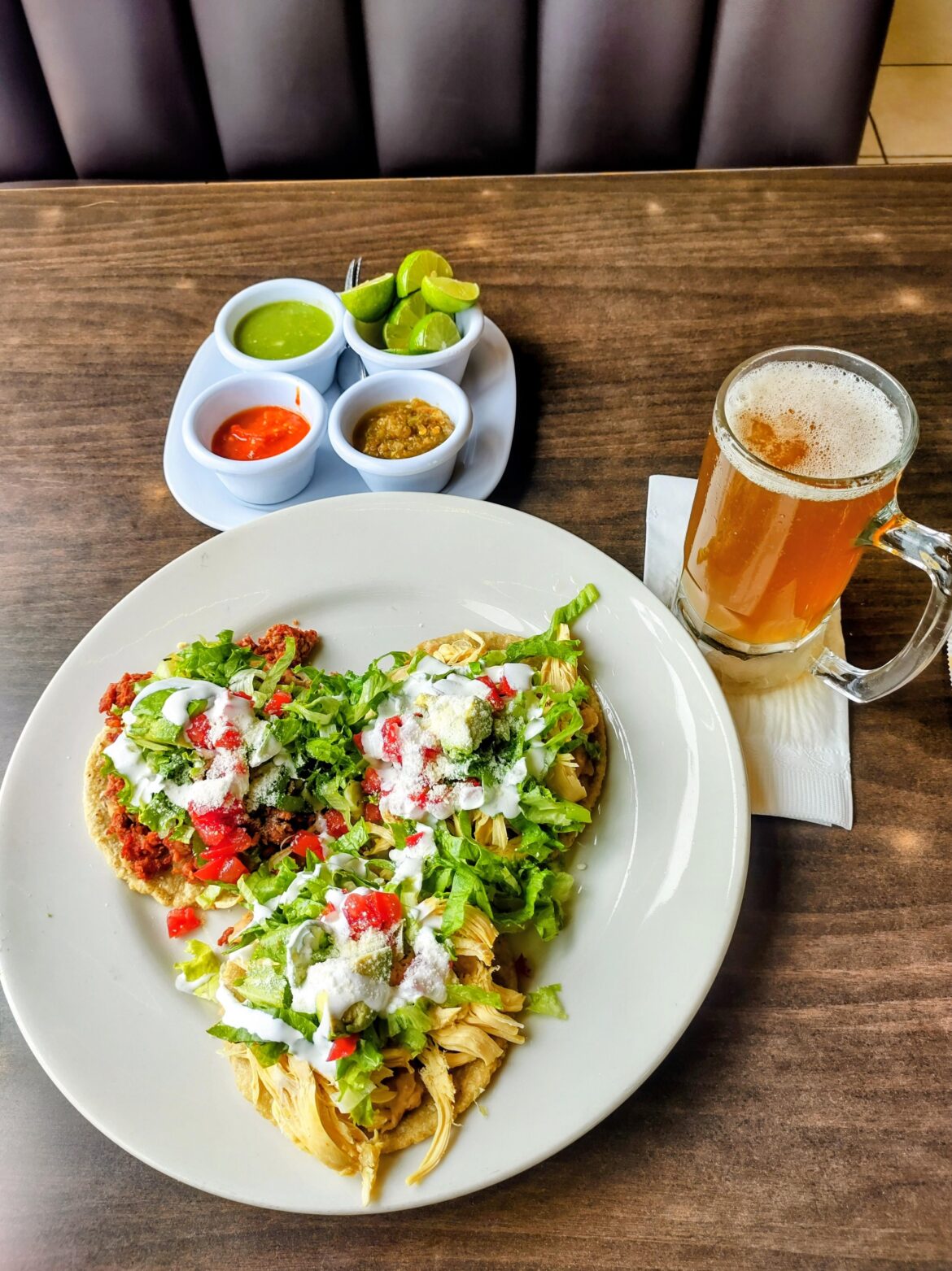 Comida rápida. Sopes.