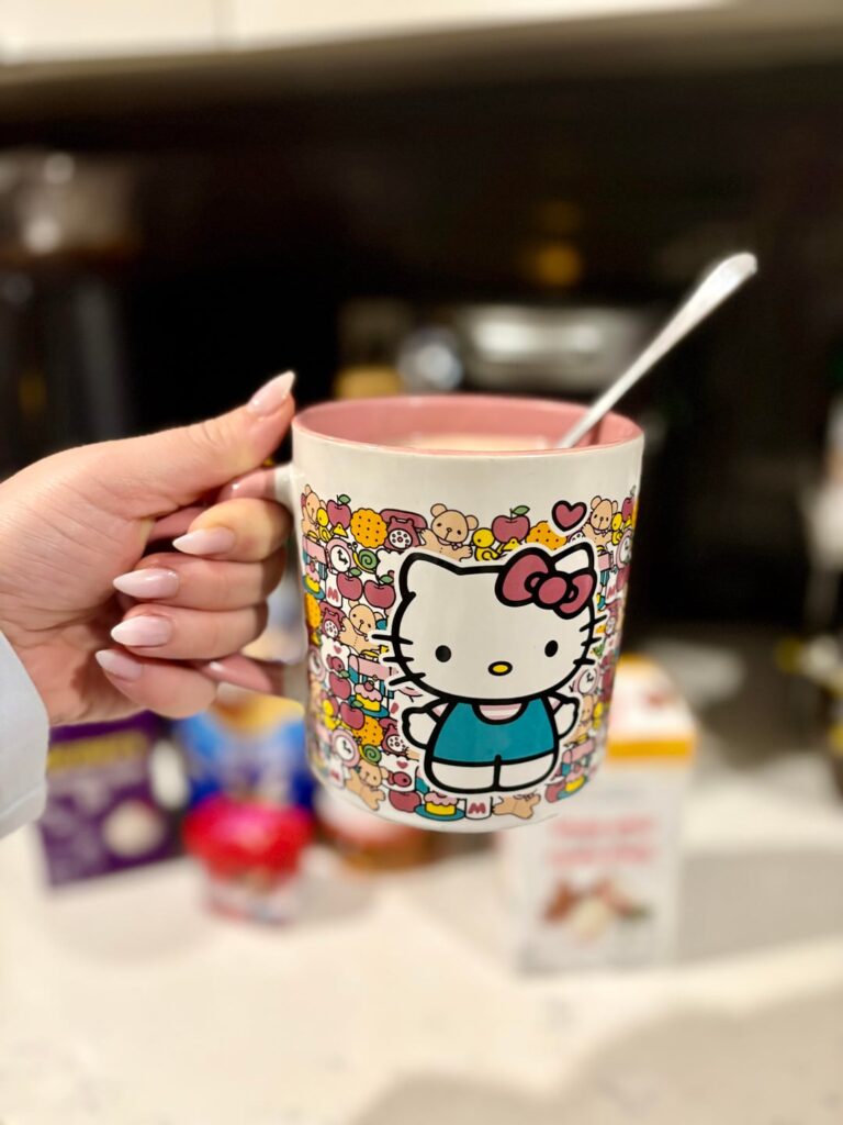 Creamy Caramel Spiced Apple Pie Steamer (cozy hot drink)