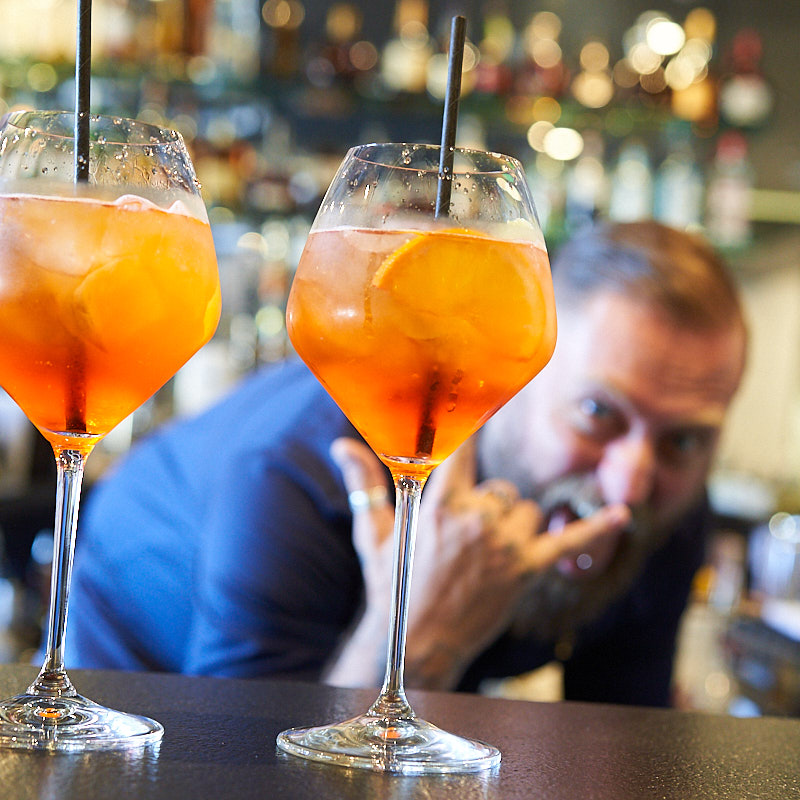 Aperol spritz anyone? Photo by Greg Nagel