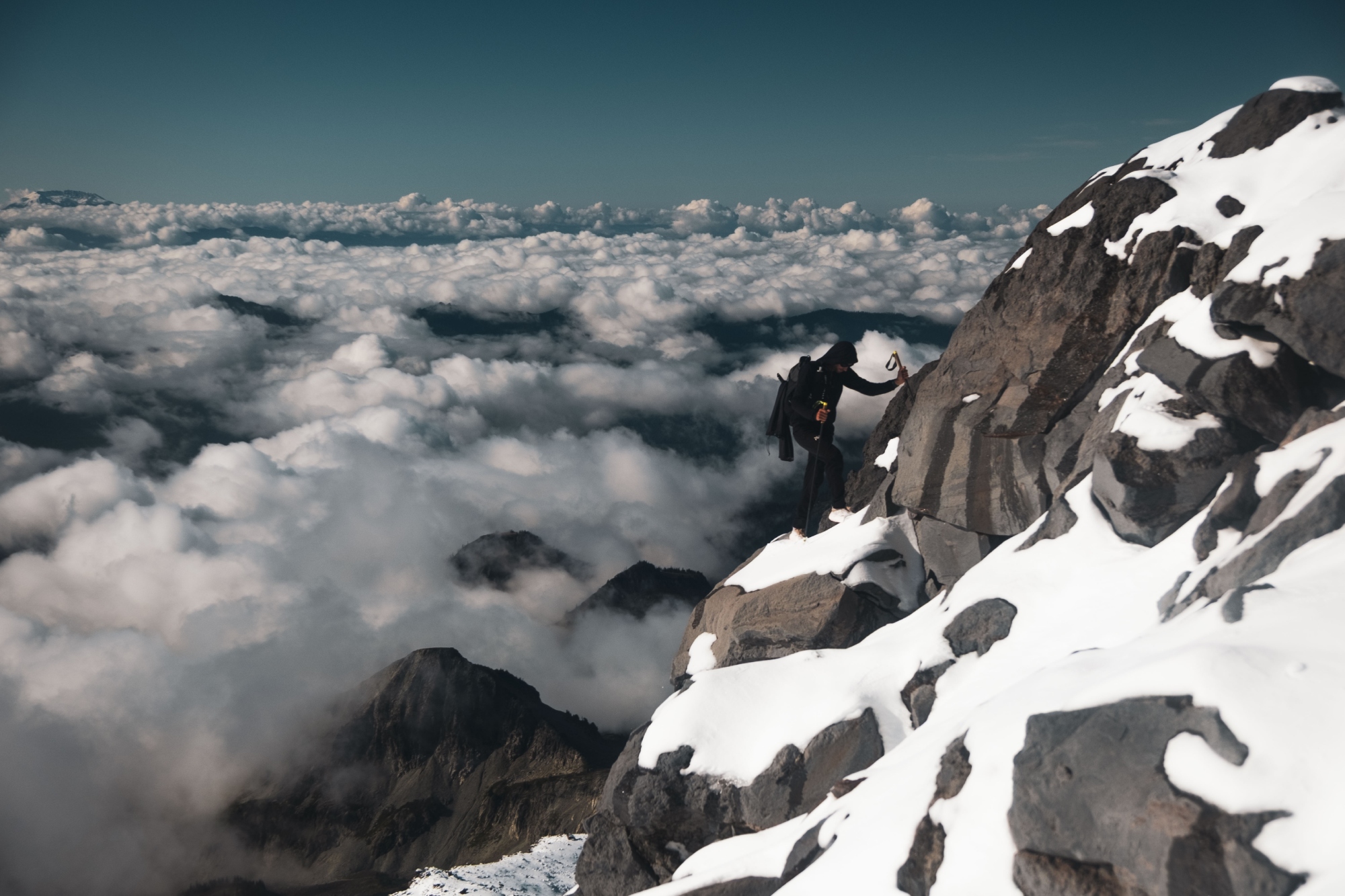 Scenes of Kilian Jornet's States of Elevation project