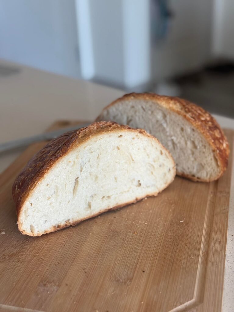 My first loaf, from my own starter My first loaf, from my own starter
