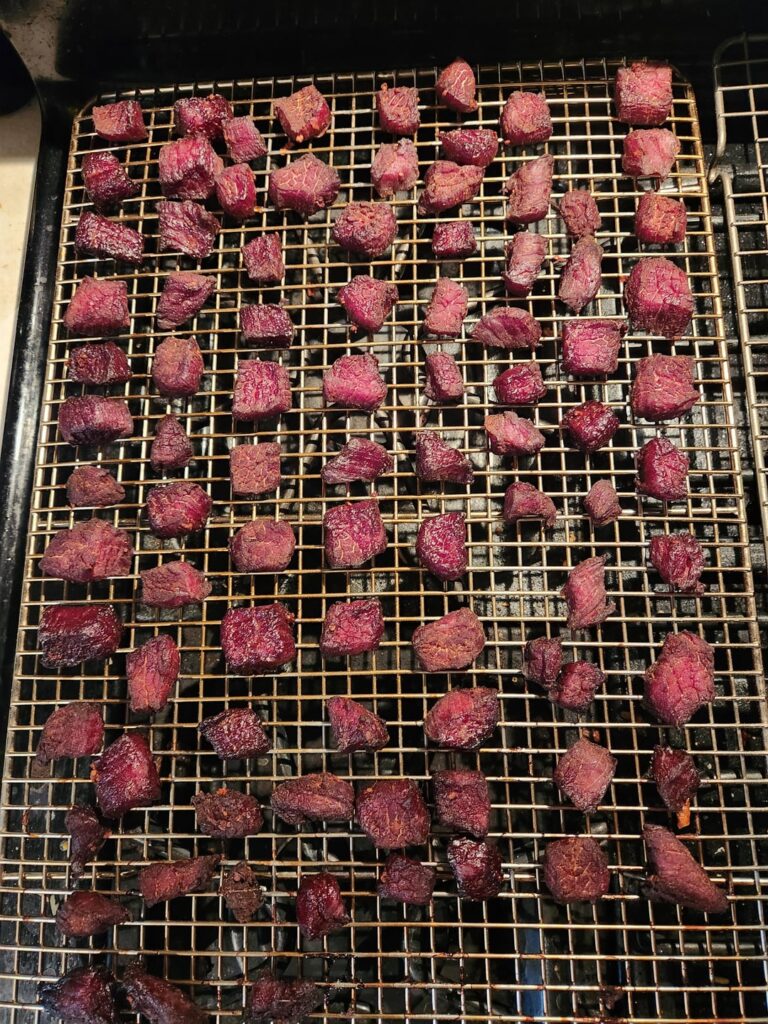 Put a spin on my normal beef jerky and tried jerky nuggets. Theyre pretty damn good Put a spin on my normal beef jerky and tried jerky nuggets. Theyre pretty damn good