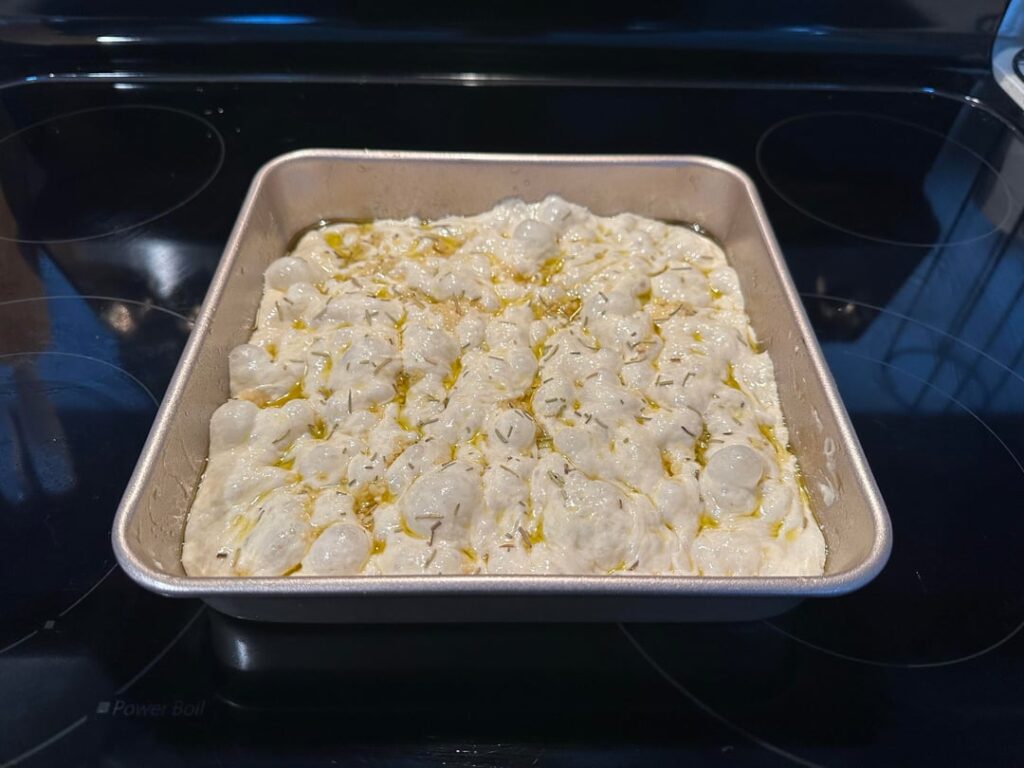 2nd Focaccia ever and I’m actually proud of this one!