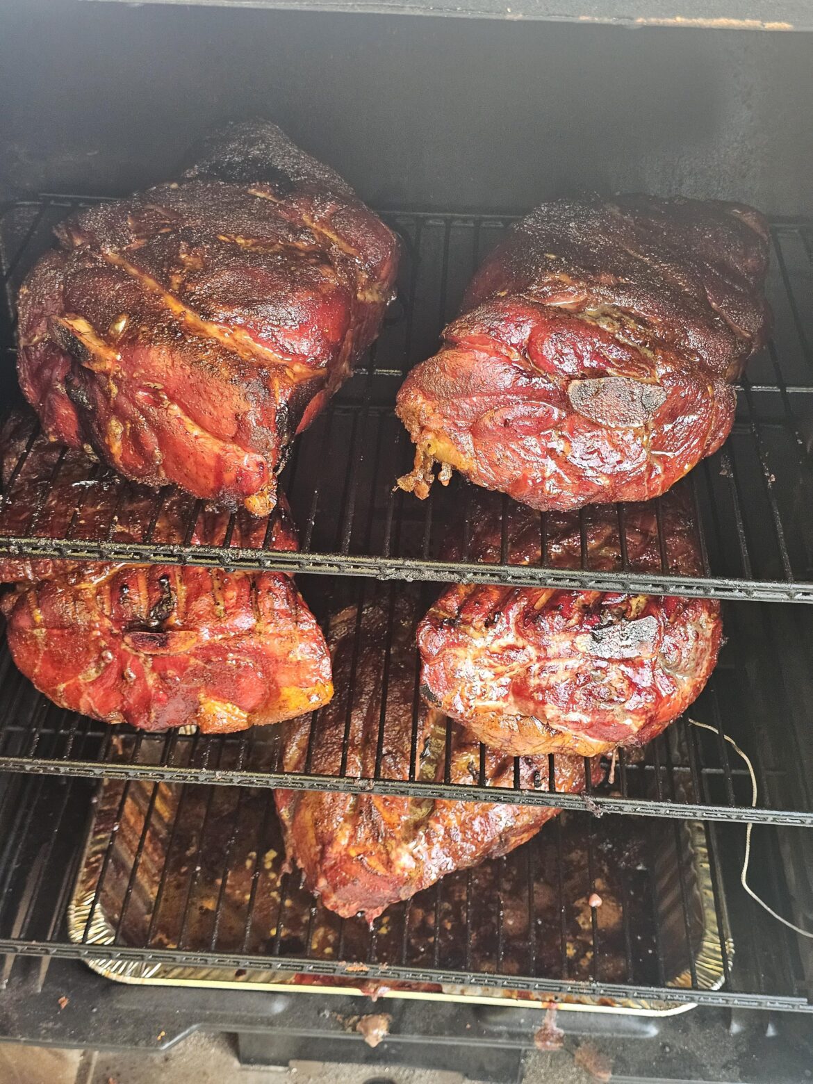 Pork shoulders