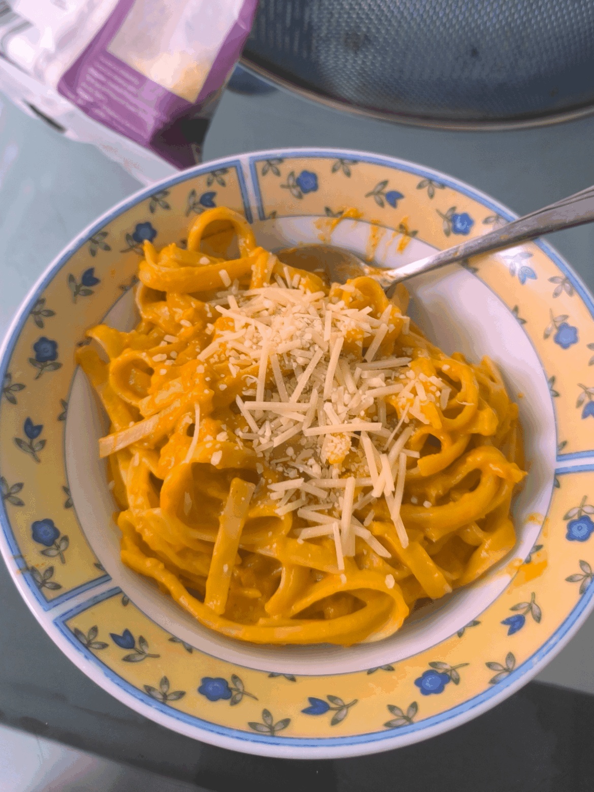 Pumpkin pasta