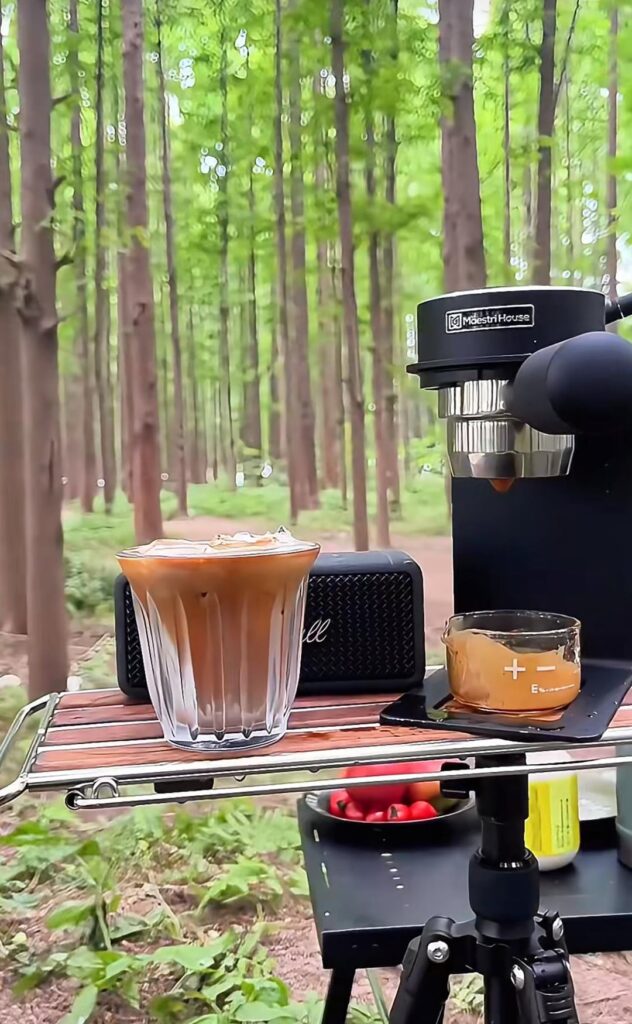 Today's camping experience