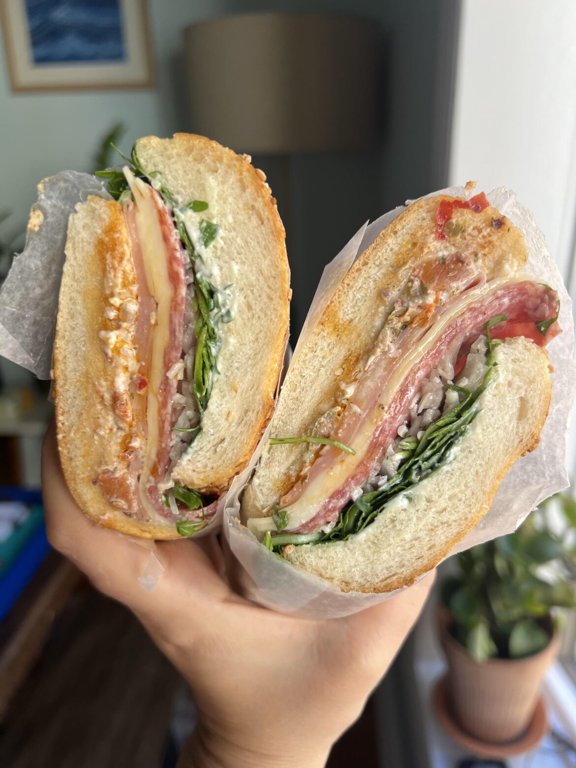 Simple weekend pleasures - Italian Combo from local shop