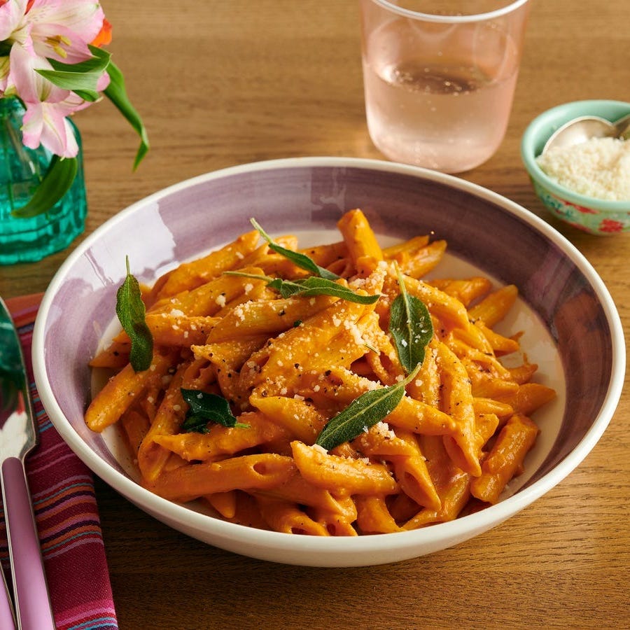 halloween pasta ideas pumpkin penne alla vodka