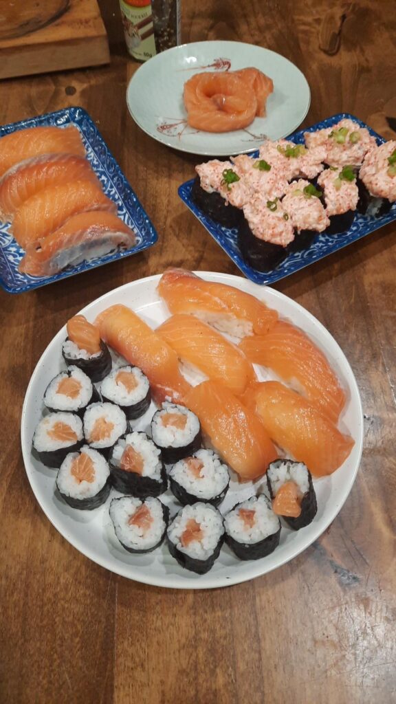 First time preparing the fish myself from a fillet First time preparing the fish myself from a fillet