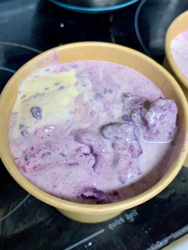 Made milk & honey ube ice cream