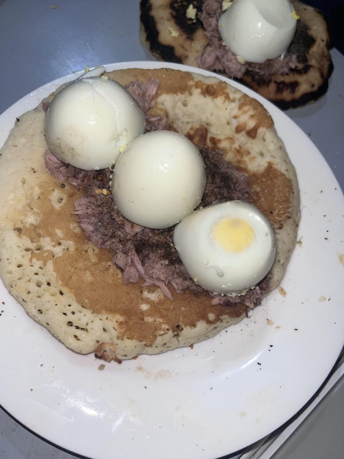 My cousin (M19) says he’s eating this for gains