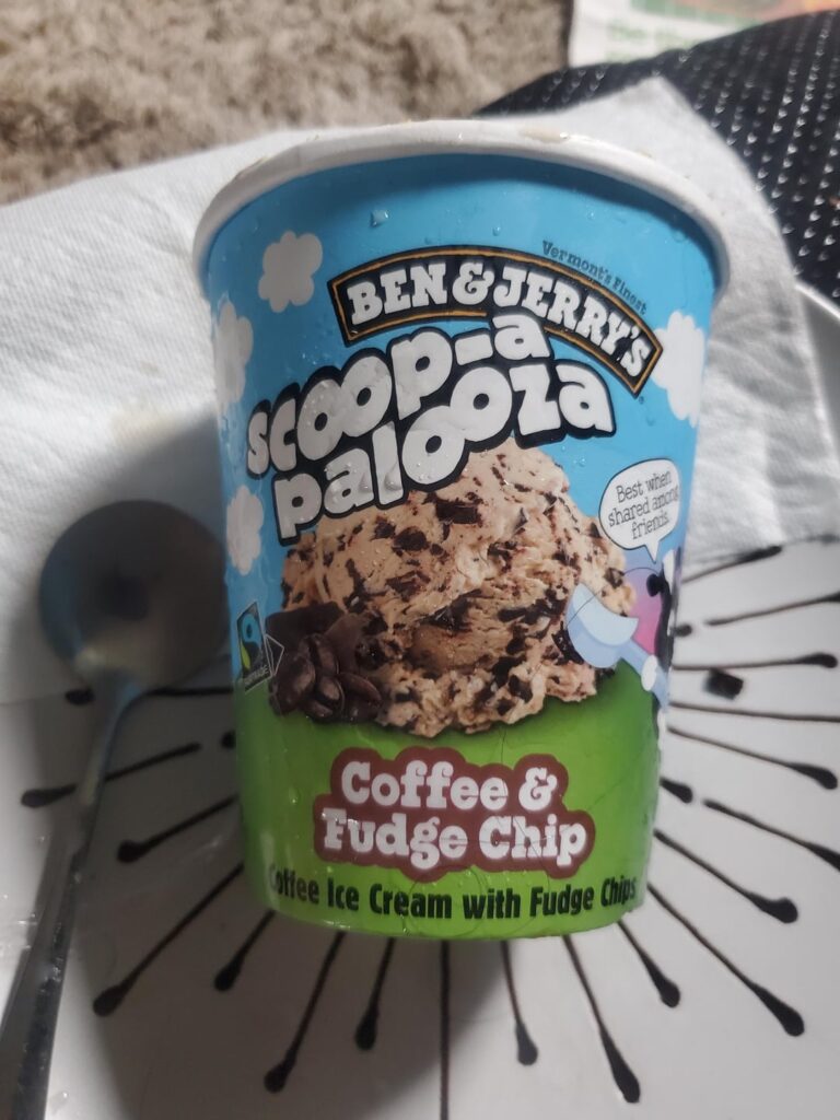 Ben &Jerry's Coffee & Fudge Chip