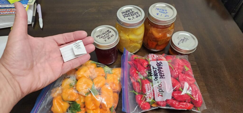 A fellow Redditor sent me a pepper care package.