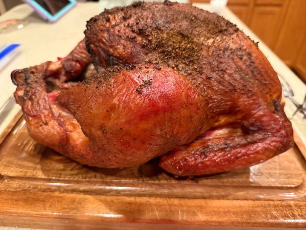 Canadian Thanksgiving with Smoked Turkey Canadian Thanksgiving with Smoked Turkey