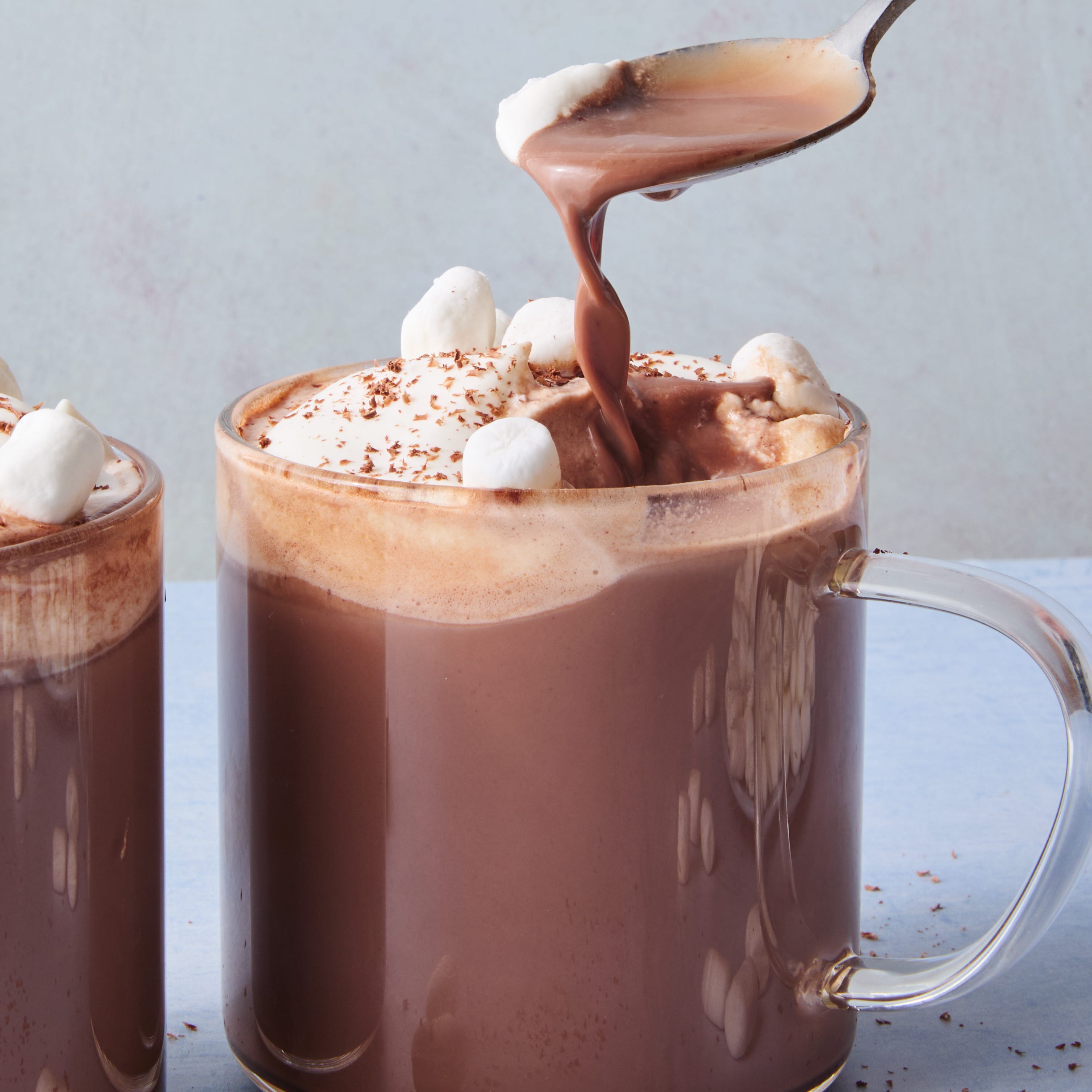 hot chocolate with marshmallows