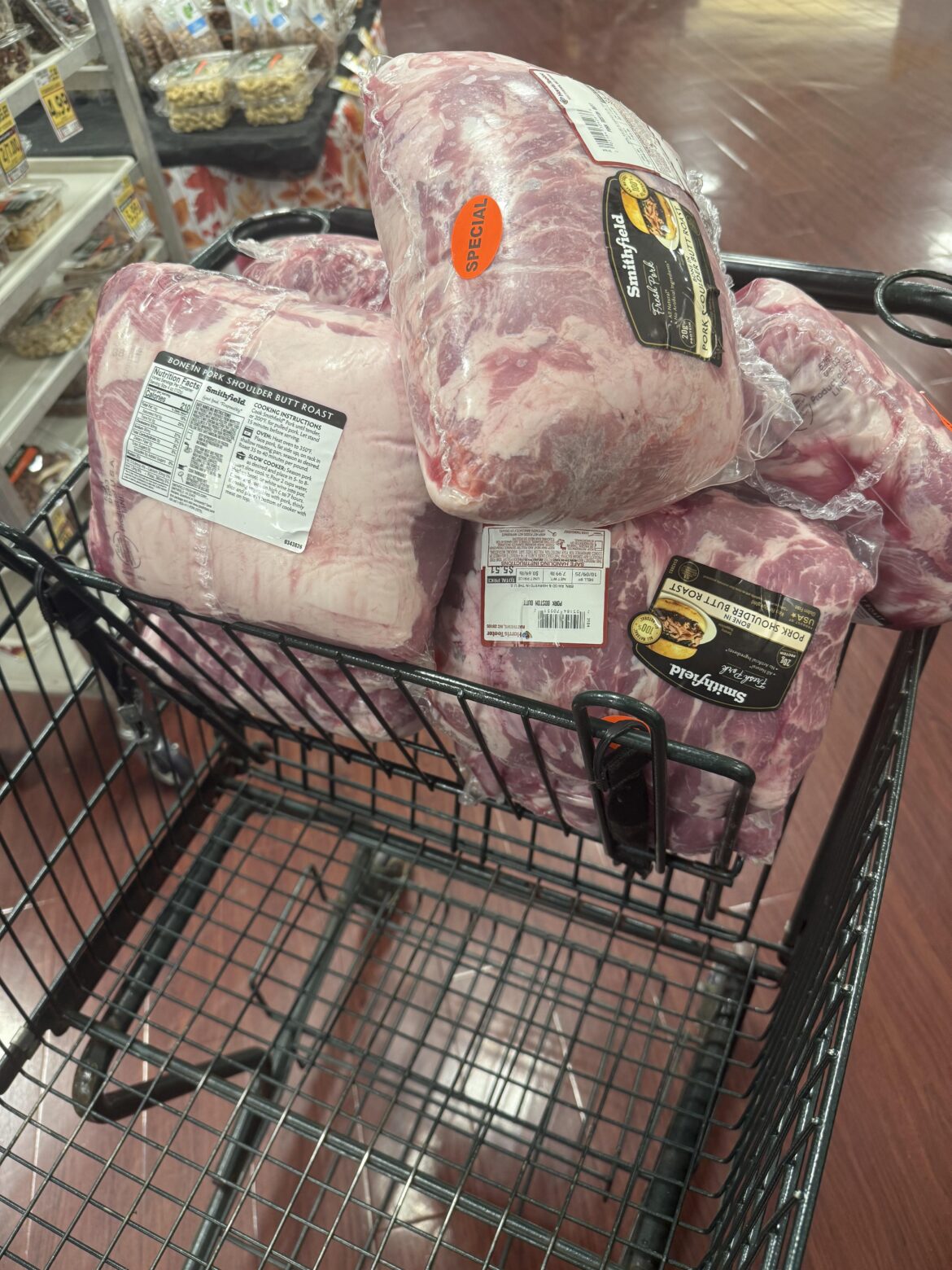 I bought all the little piggies